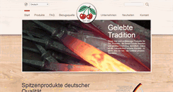 Desktop Screenshot of kirschen.de